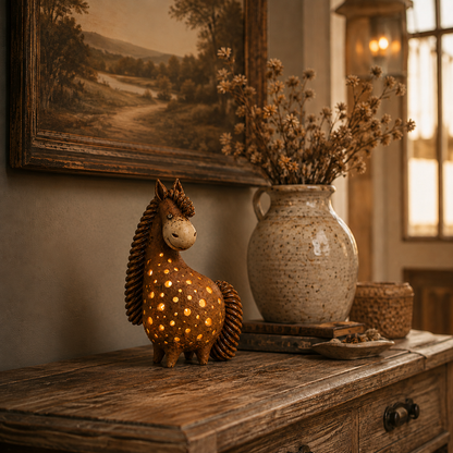 Vintage Horse Accent Light