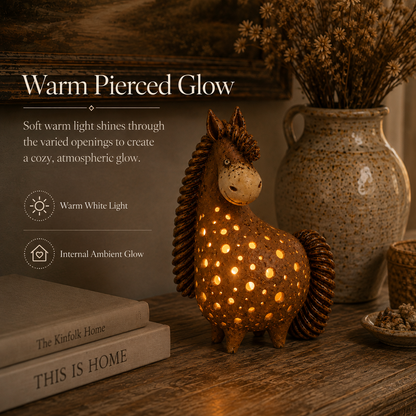 Vintage Horse Accent Light
