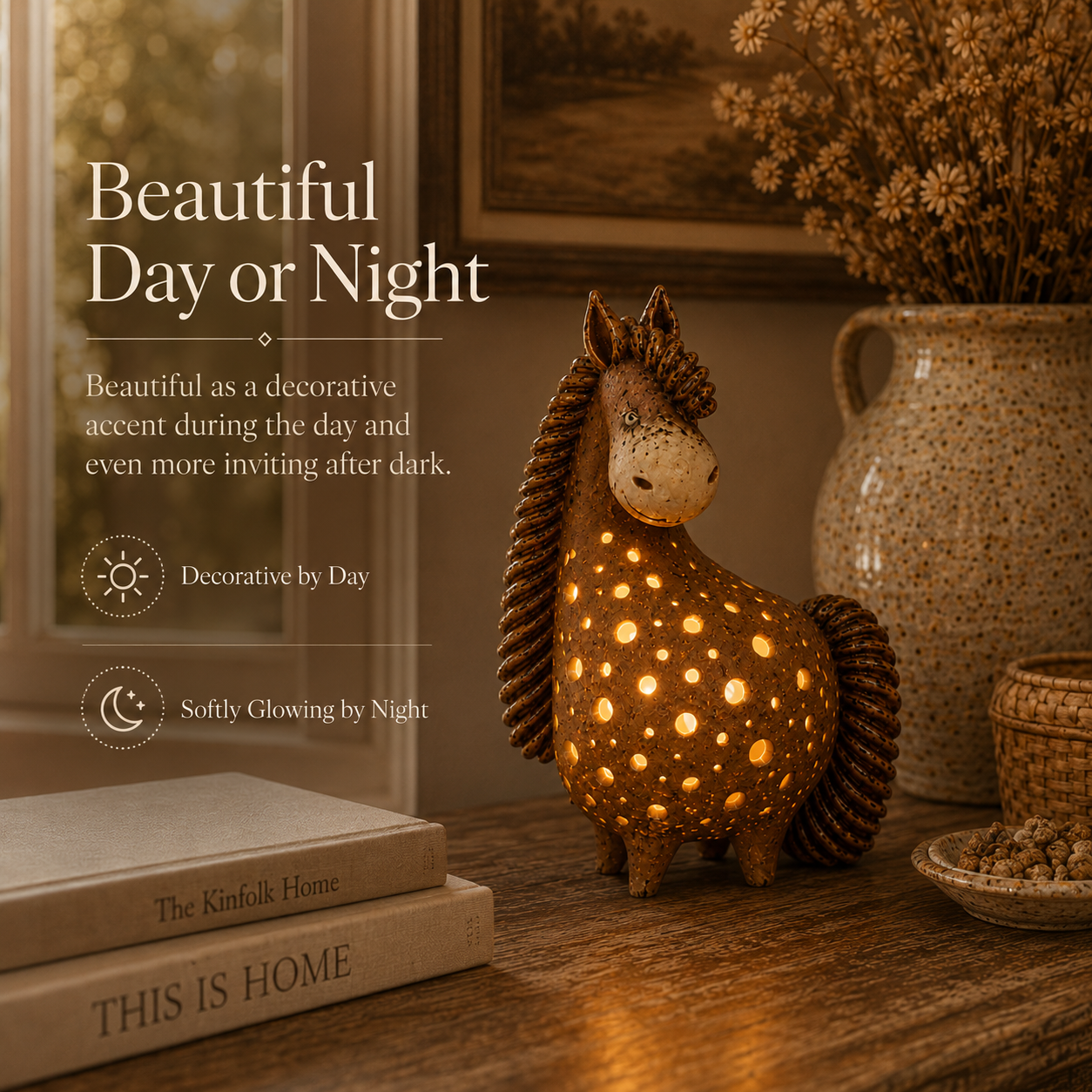 Vintage Horse Accent Light