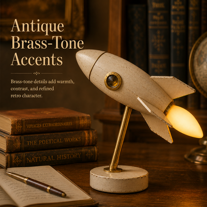 Vintage Rocket Accent Light
