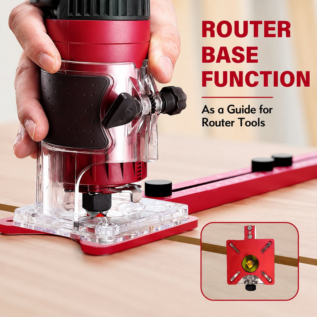 🛠️ 3-in-1 Precision Router Guide for Milling, Grooving & Trimming