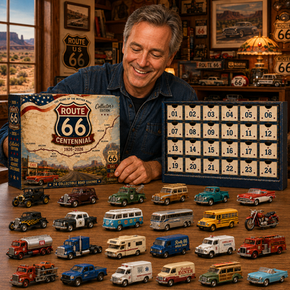 🏁 Route 66 100th Anniversary Collection | 24 Icons of the Mother Road · 1926–2026