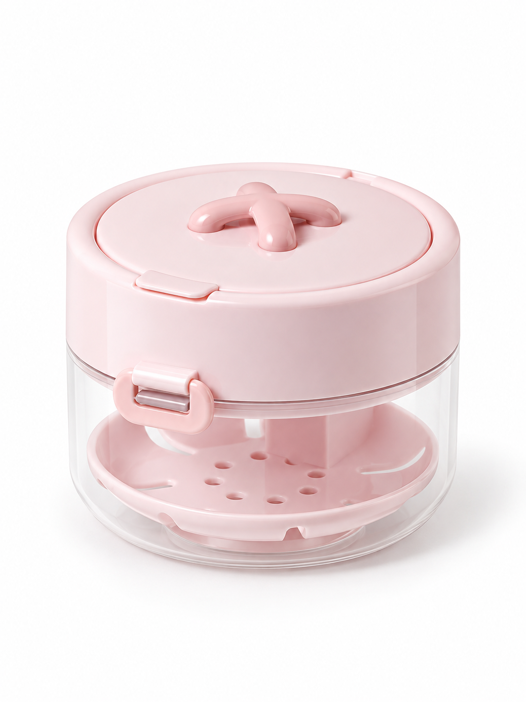 ✨ On-the-Go Retainer Care Case with Soak Bowl, Rinse Basket, Mirror & Cleaning Brush 🦷✈️