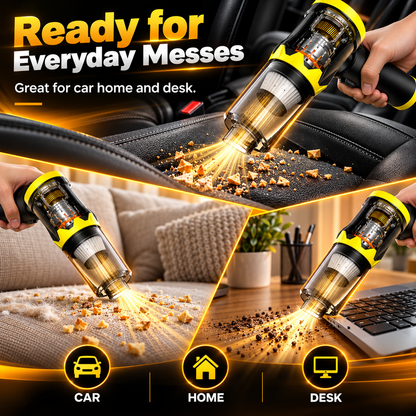 🧹 4-in-1 Cordless Handheld Vacuum – Compact Everyday Cleaning Tool