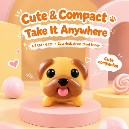 🐶 Pop-Up Tongue Puppy Fidget Toy – Cute Desk Buddy