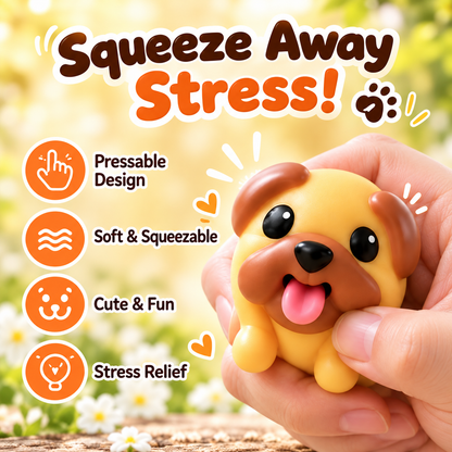 🐶 Pop-Up Tongue Puppy Fidget Toy – Cute Desk Buddy
