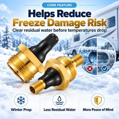 🚐 RV Winterizing Leak Plug – Handy Camper Plumbing Accessory
