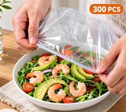 🥣 100-Pack Reusable Elastic Bowl Covers – Food & Dough Protection | Special Sale