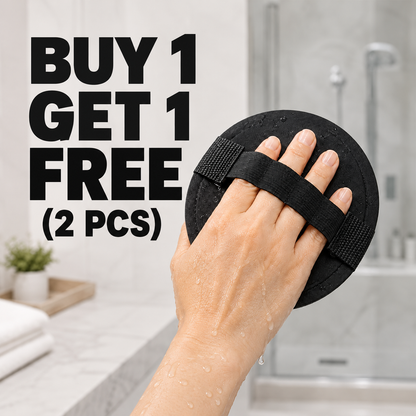 🧤 Soft Rubber Exfoliating Glove – Gentle Shower & Body Scrubber