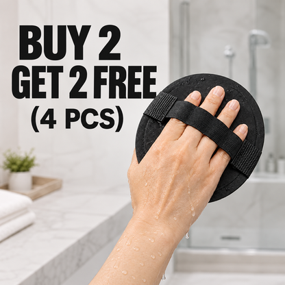 🧤 Soft Rubber Exfoliating Glove – Gentle Shower & Body Scrubber
