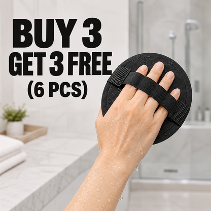 🧤 Soft Rubber Exfoliating Glove – Gentle Shower & Body Scrubber