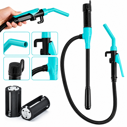 ⛽🚗 Portable Automobile Fuel Transfer Pump – Fast, Clean & Easy to Use