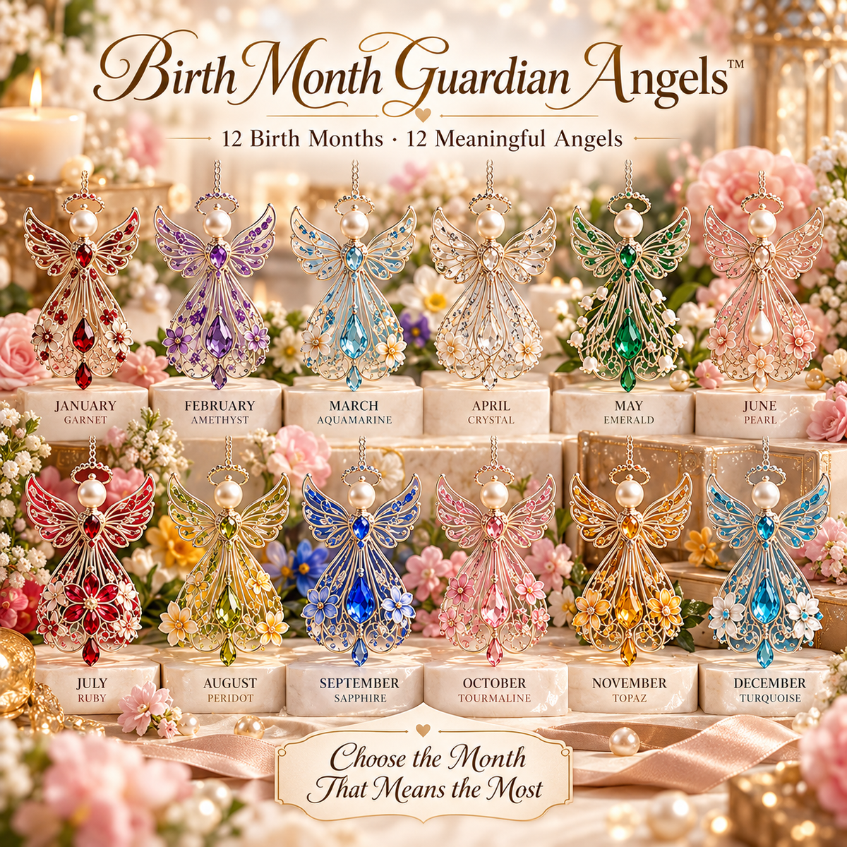 ✨ Birth Month Guardian Angels — An Angel Chosen Just for You