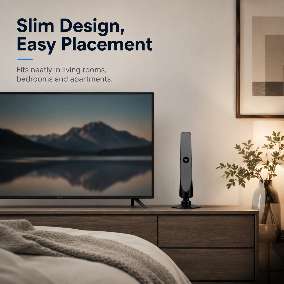 🔥No Subscription. No Installation. 📺Just Plug In & 4K/1080P Enjoy Local TV