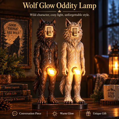 ✨ Quirky Retro Companion Lamp – Cozy Glow & Unique Home Decor