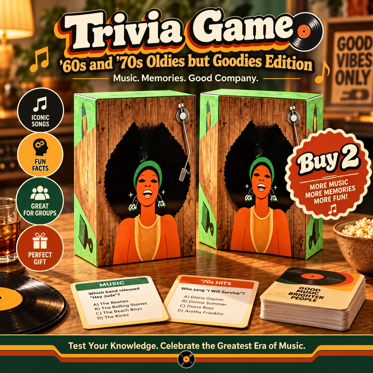 🎵 ’60s & ’70s Oldies Trivia Game | Sing, Guess & Relive the Hits