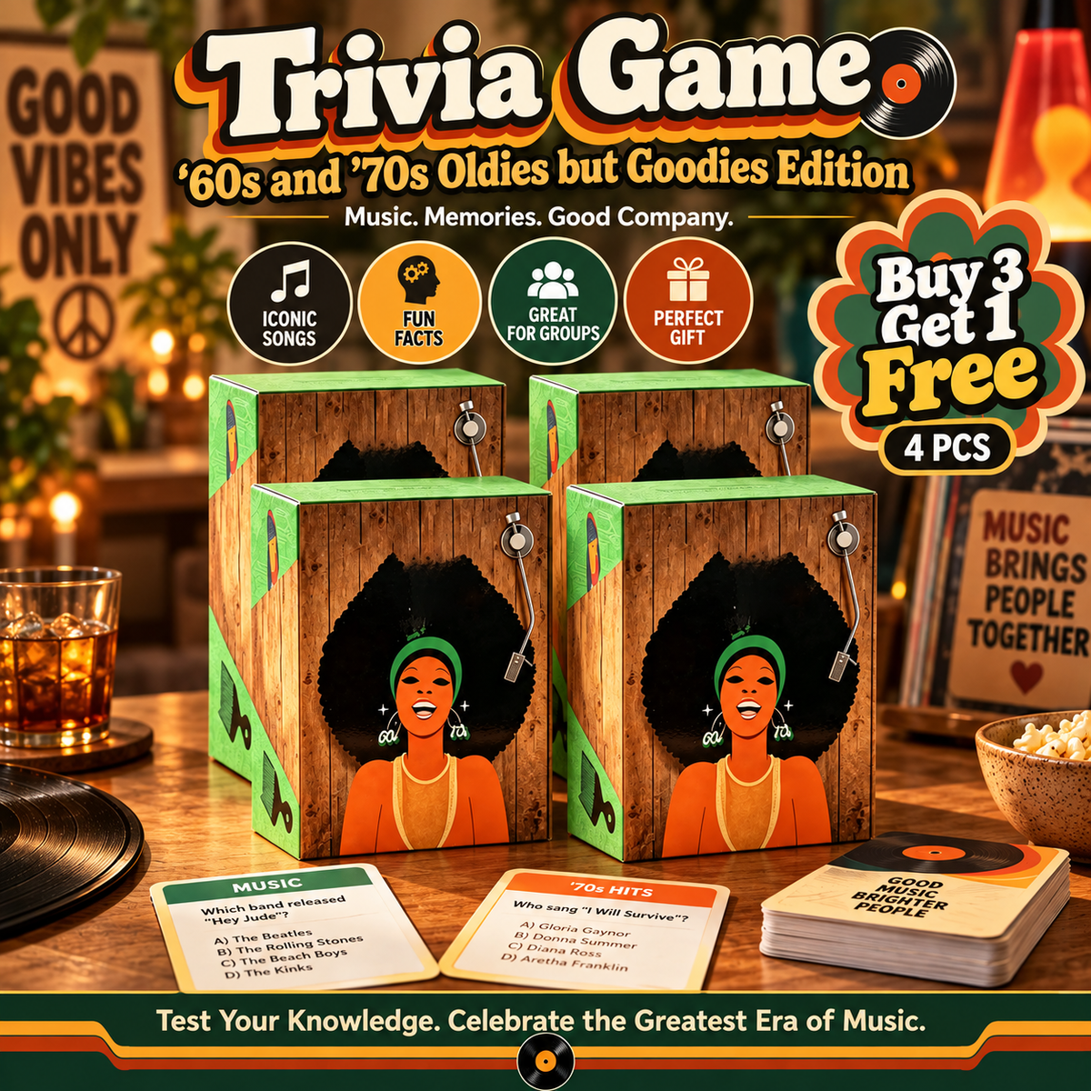🎵 ’60s & ’70s Oldies Trivia Game | Sing, Guess & Relive the Hits