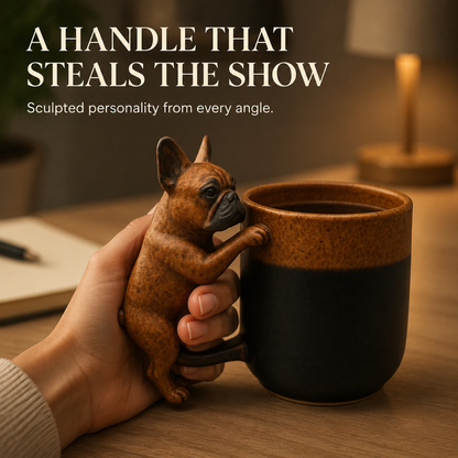 🐾 Handcrafted Wiener Dog Coffee Mug – Cozy Gift for Doxie Lovers