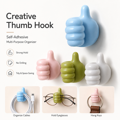 👍 Thumbs-Up Wall Hook | Early Christmas Deal – 49% Off 🎄