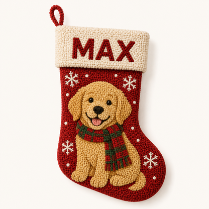 🧦✂️DIY Your Name Christmas Stocking – Personalized 3D Holiday Décor