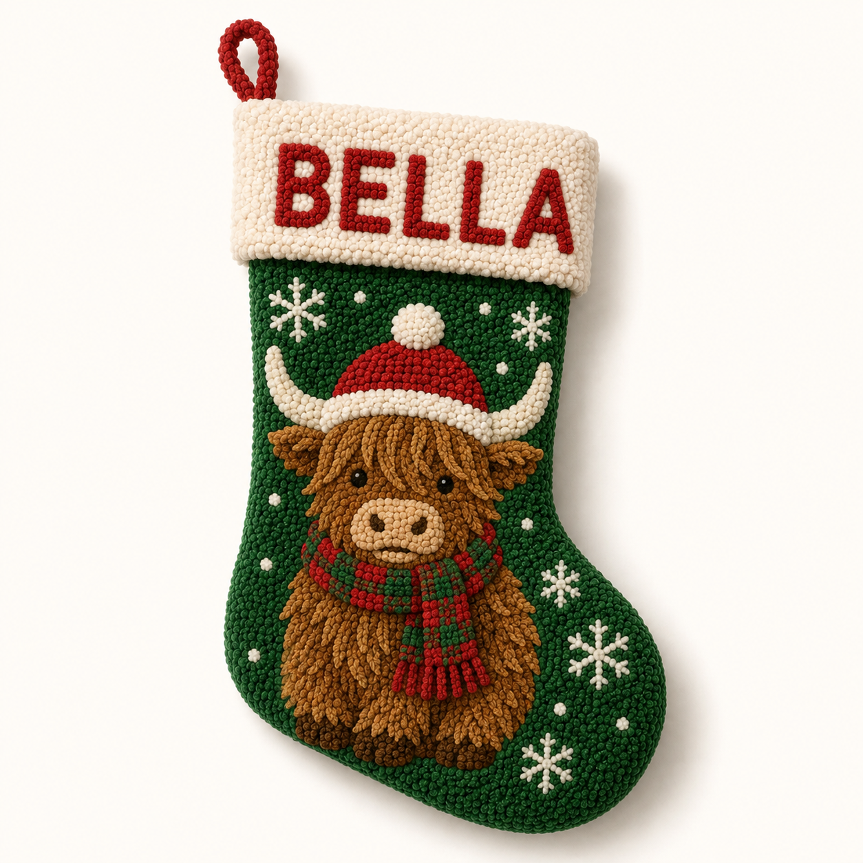 🧦✂️DIY Your Name Christmas Stocking – Personalized 3D Holiday Décor