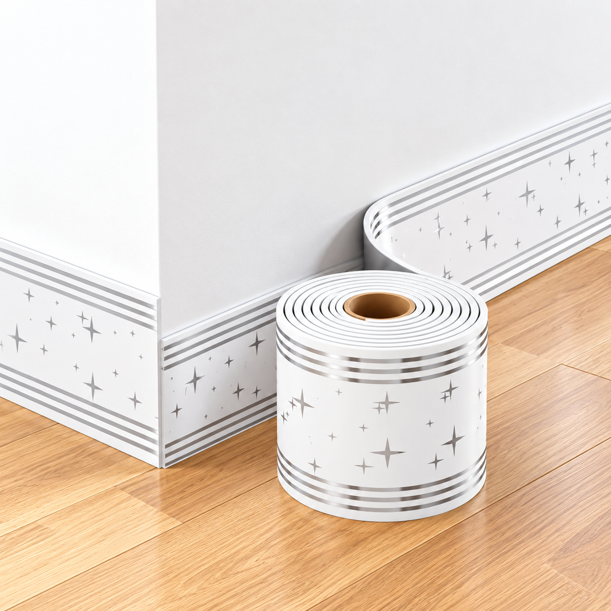 ⏳Limited-time 50% off⏰Self-Adhesive Skirting Board Border Sticker🧱🔰