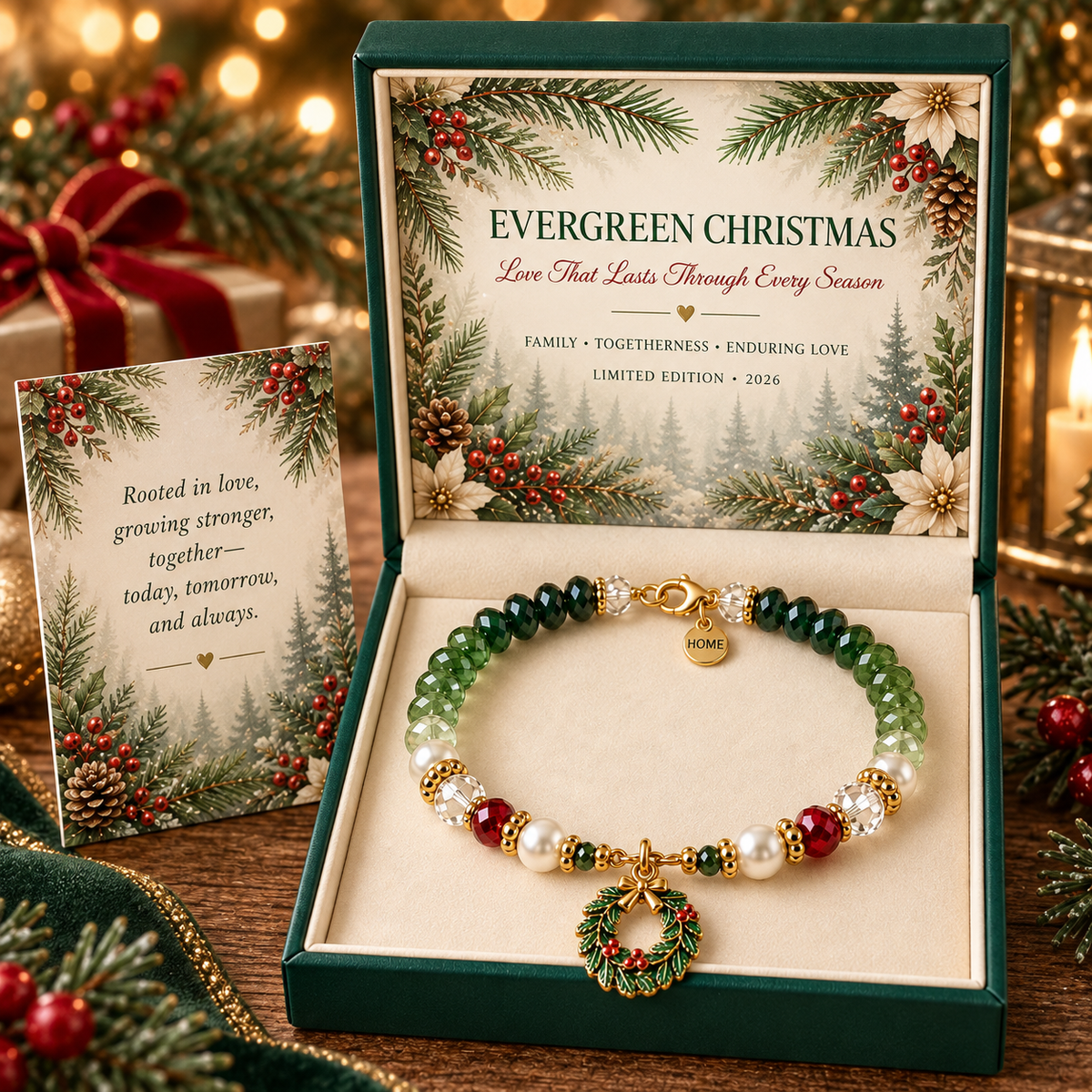 ⏳ LAST DAY 49% OFF — ✝️ Christmas Blessings Bracelet Set 🎄 | Wear the Faith. Share the Blessing.