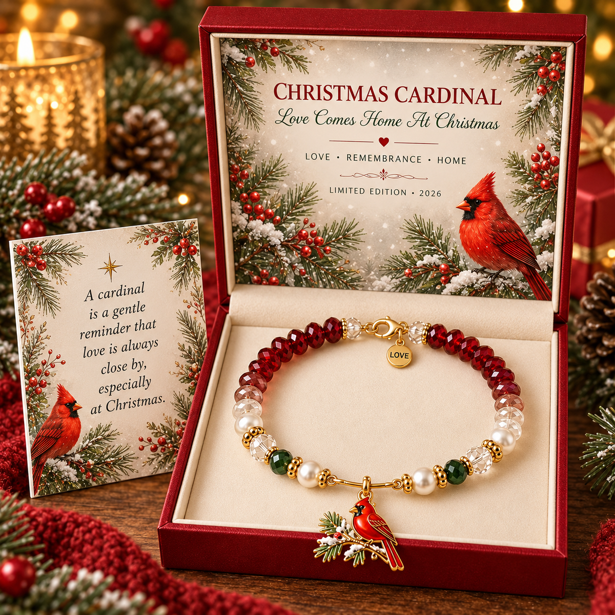 ⏳ LAST DAY 49% OFF — ✝️ Christmas Blessings Bracelet Set 🎄 | Wear the Faith. Share the Blessing.