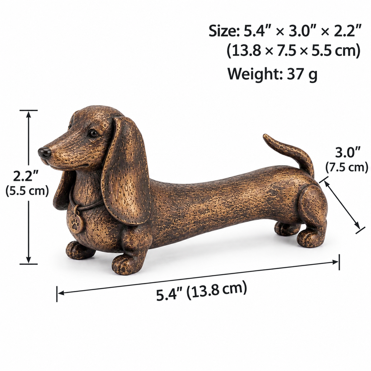 Vintage Dachshund Figurine Dog🌭
