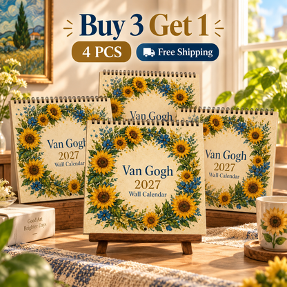 🎨 Van Gogh Inspired 2027 Wall Calendar ✨ 12 Beautiful Art Prints for Wall Decor