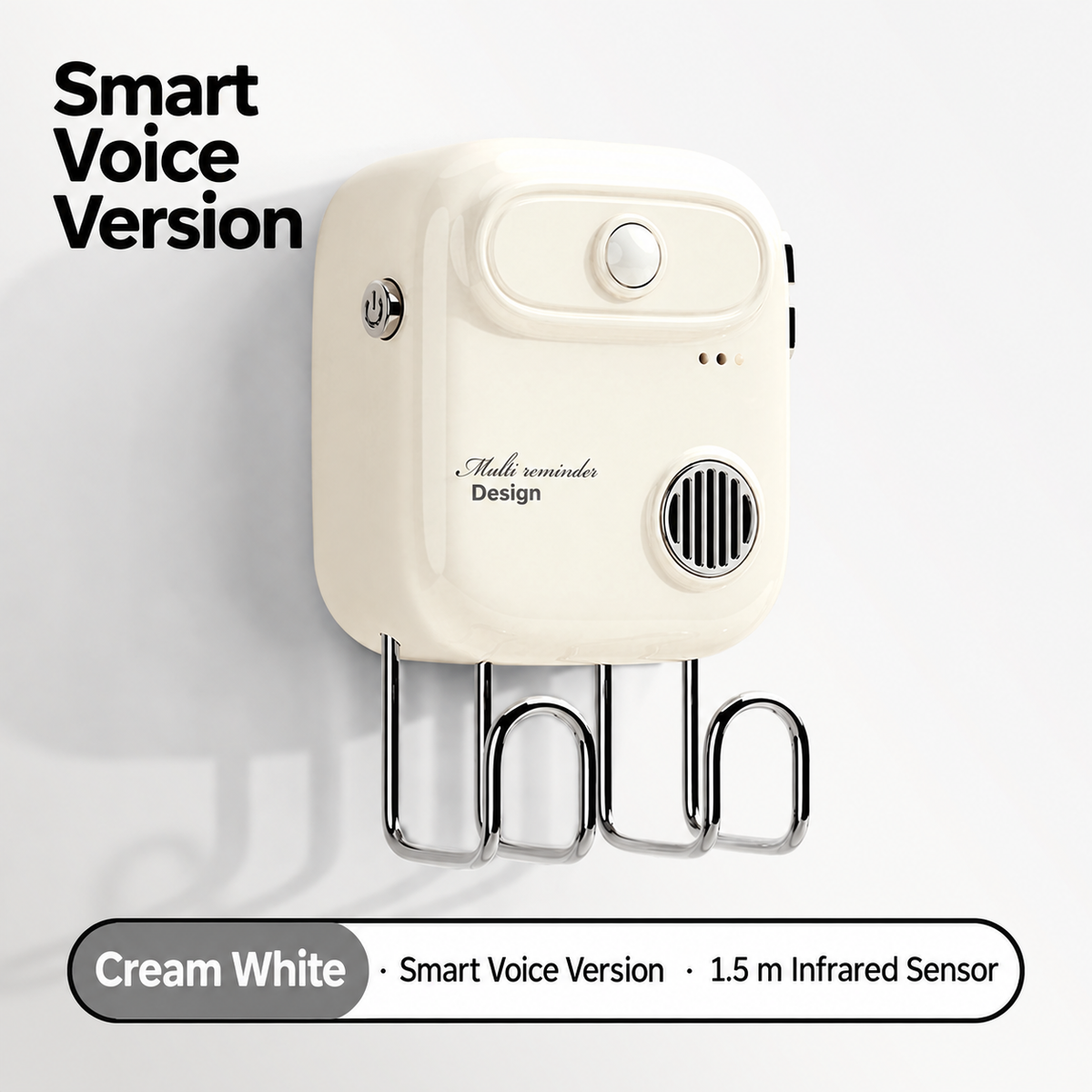 🔔 Smart Voice Exit Reminder Sensor | Custom Voice Home Alert