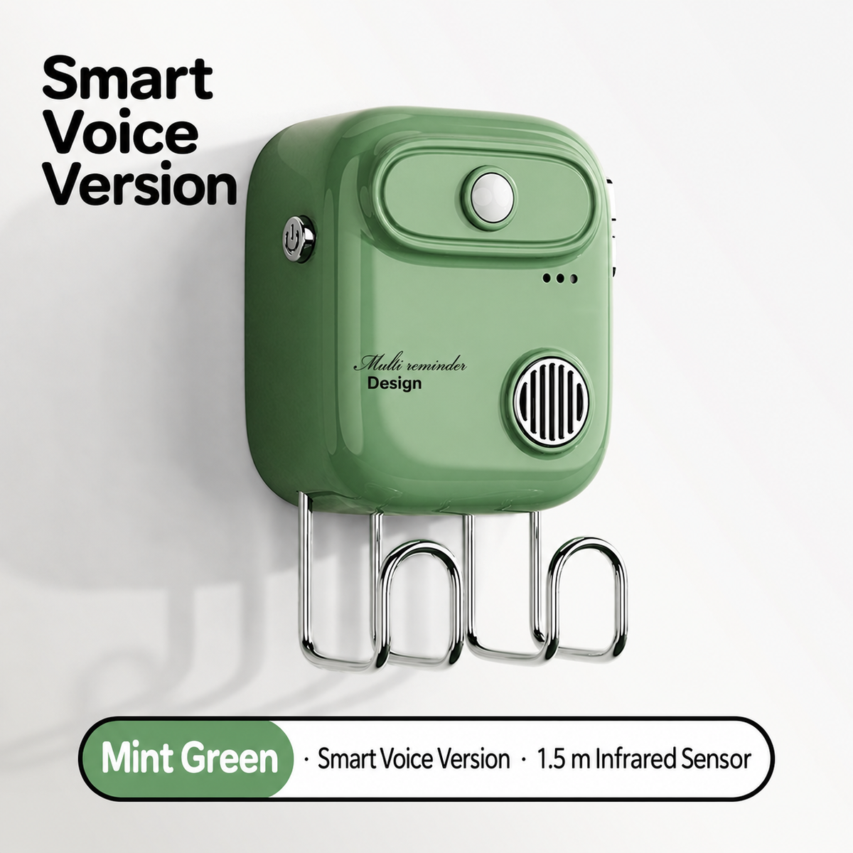🔔 Smart Voice Exit Reminder Sensor | Custom Voice Home Alert