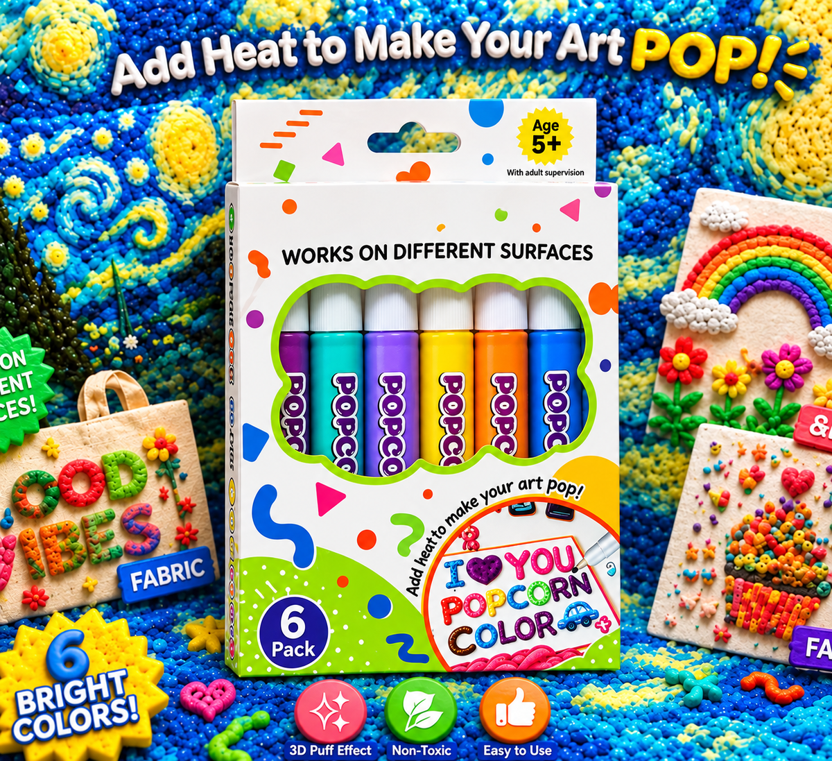 🎁 3D Relief Art Pen – Turn Your Drawings Into Touchable 3D Art 🪄