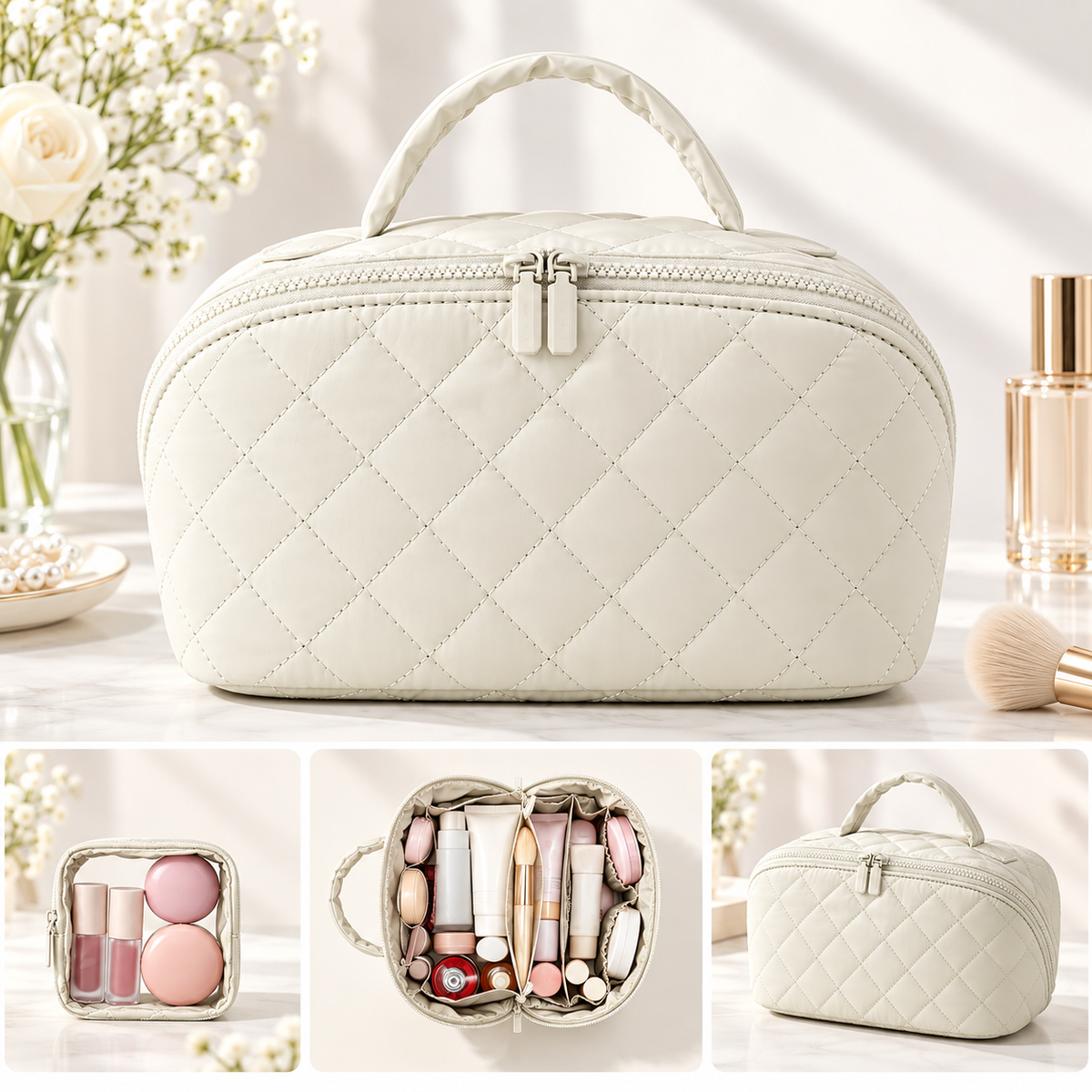 Travel Makeup Bag for Woman-Large Size