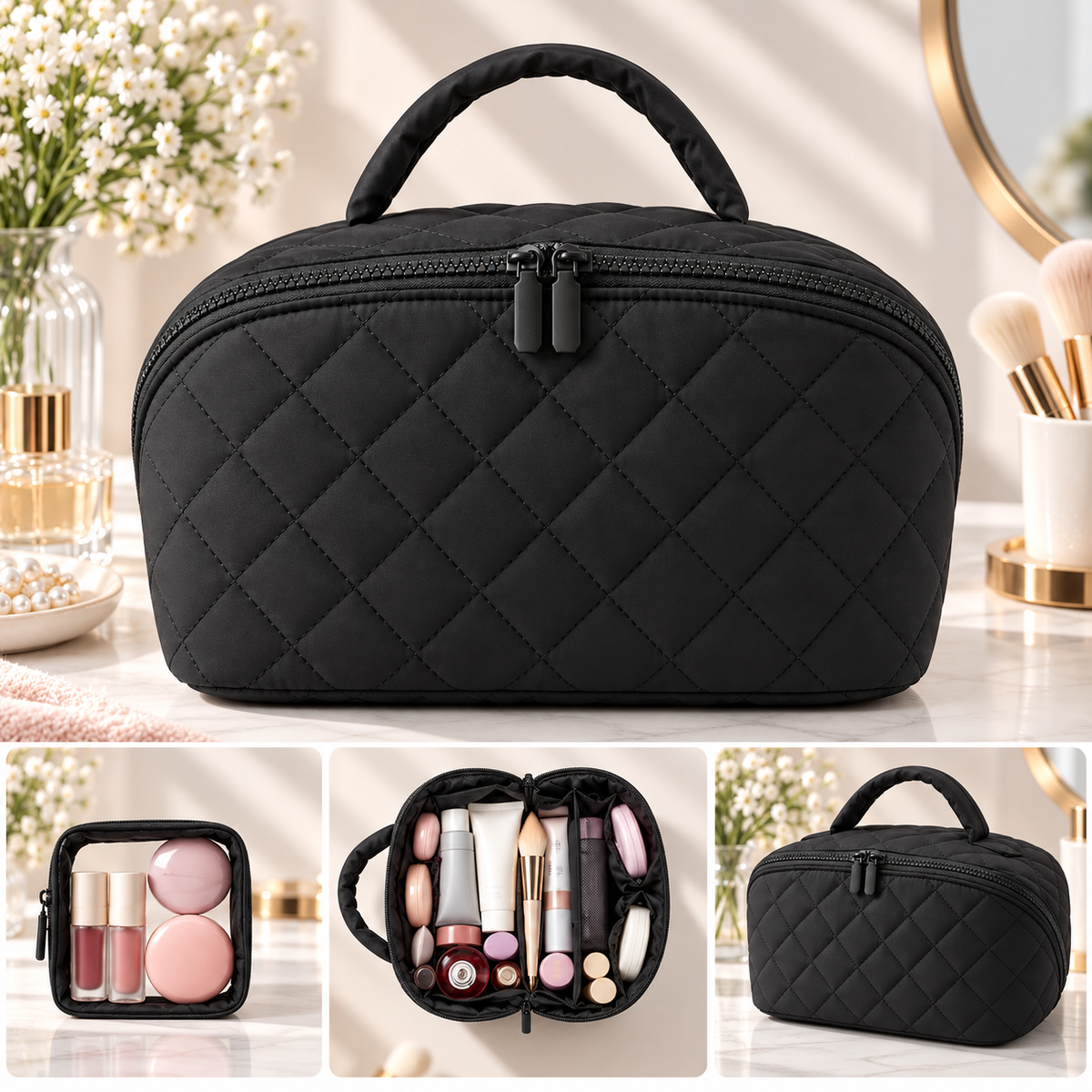 Travel Makeup Bag for Woman-Large Size
