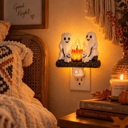 Cozy Campfire Plug-In Night Light | 9 Charming Seasonal Styles 🔥