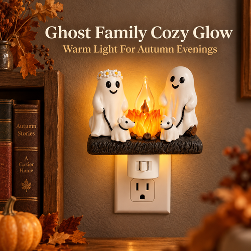 Cozy Campfire Plug-In Night Light | 9 Charming Seasonal Styles 🔥