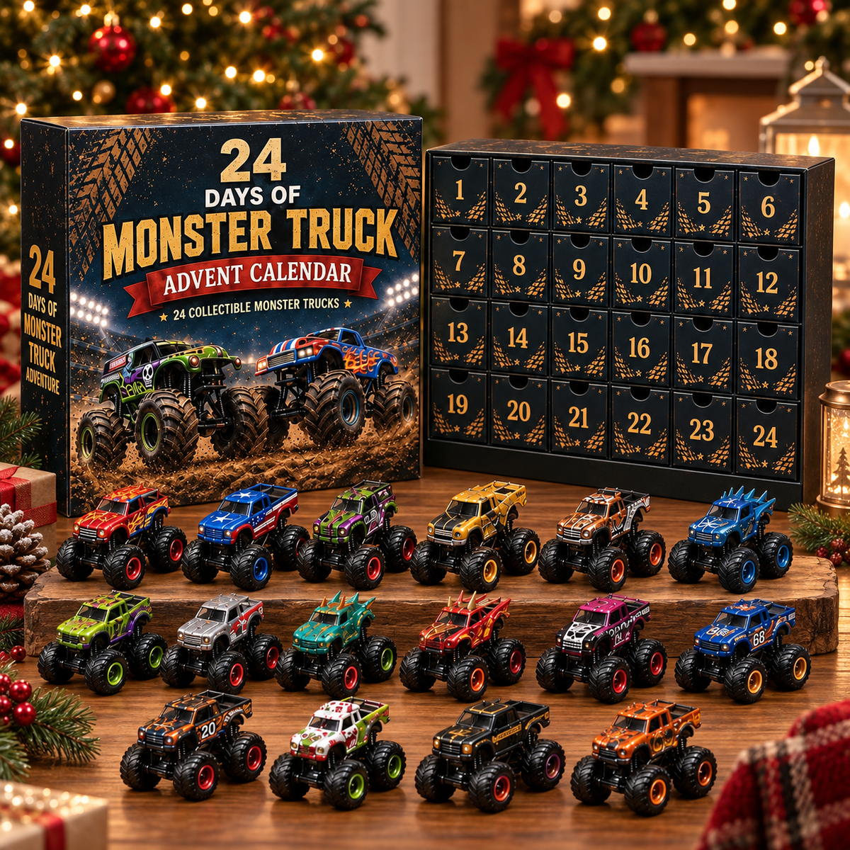 🚚🎄2026 Vehicle Advent Calendar Collection | 24‑Day Mini Toy Car Surprises