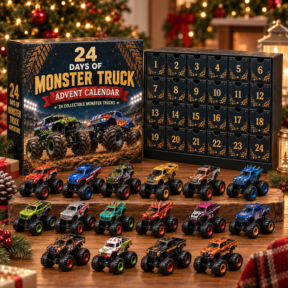 🚚🎄2026 Vehicle Advent Calendar Collection | 24‑Day Mini Toy Car Surprises