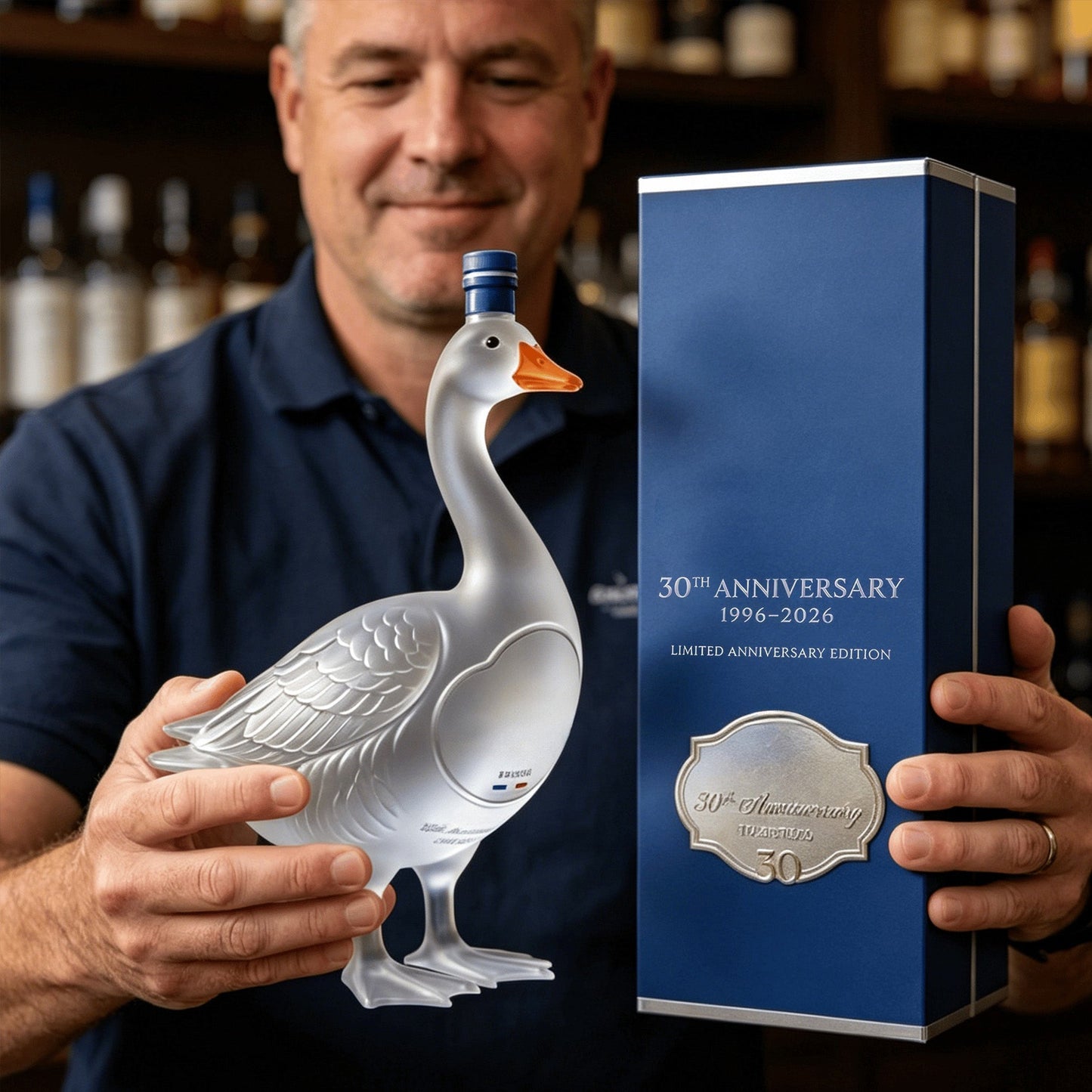 🦢 50% OFF Father's Day 🎁 Goose 30th Anniversary Liquor Bottle