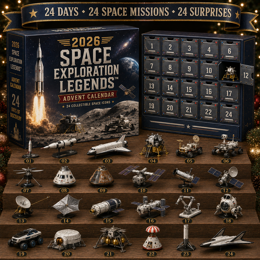 🚀2026 Space Exploration Legends Advent Calendar – 24 Days of Space Missions, 24 Collectible Surprises