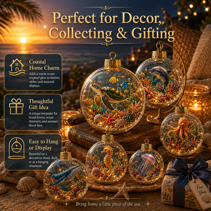 🌊✨ Bring the Ocean’s Glow Home – Magical Light-Up Sea Life Ornament