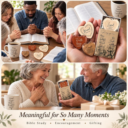 ⏰Sale 60% OFF - ✝️ Christian Pocket Heart Gift Set(Set of 12)
