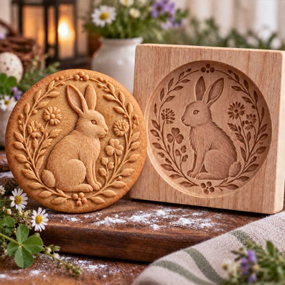 🐿️ Nature-Inspired Cookie Press Set – Adorable Forest Animal Patterns