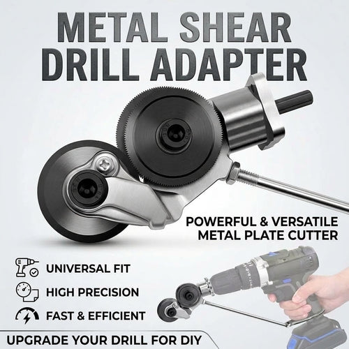 Metal Cutting Drill Attachment ✂️ – 50% OFF Today