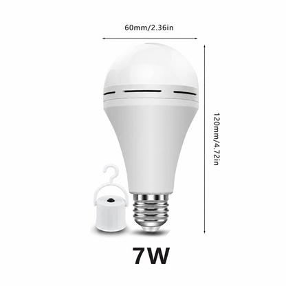 💡 Rechargeable Emergency Light Bulb – Portable Backup Lighting | 1-Pack