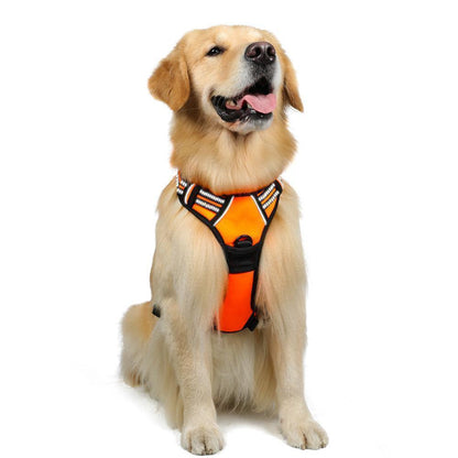 🐾 Vest-Style Pet Harness & Leash Set – Comfortable Everyday Walks