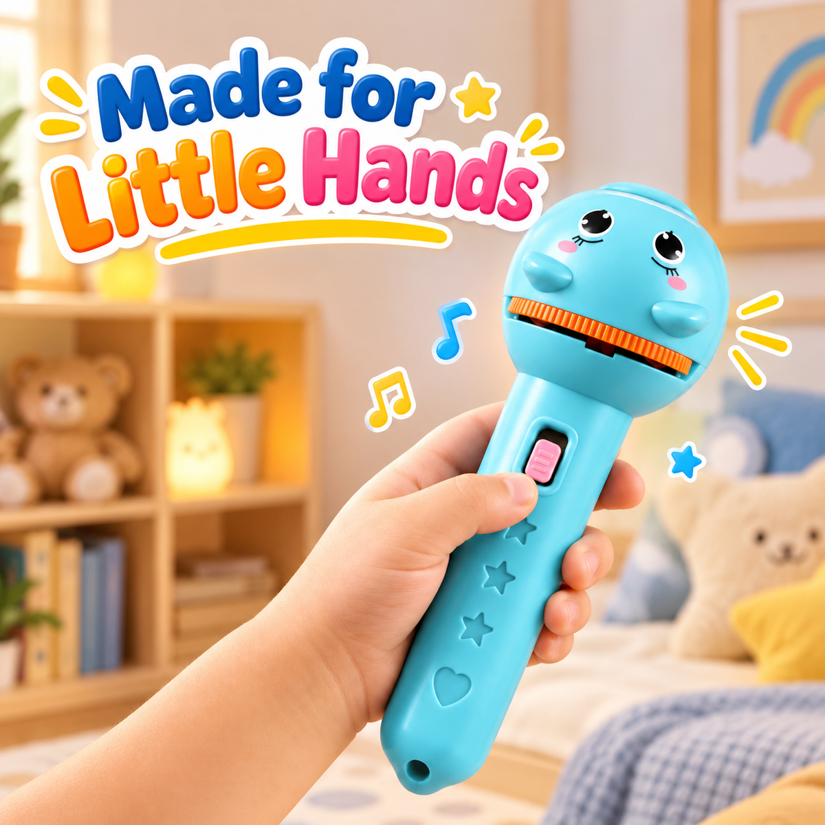 DreamBeam Bedtime Story Projector ✨ – Magical Storytime for Kids