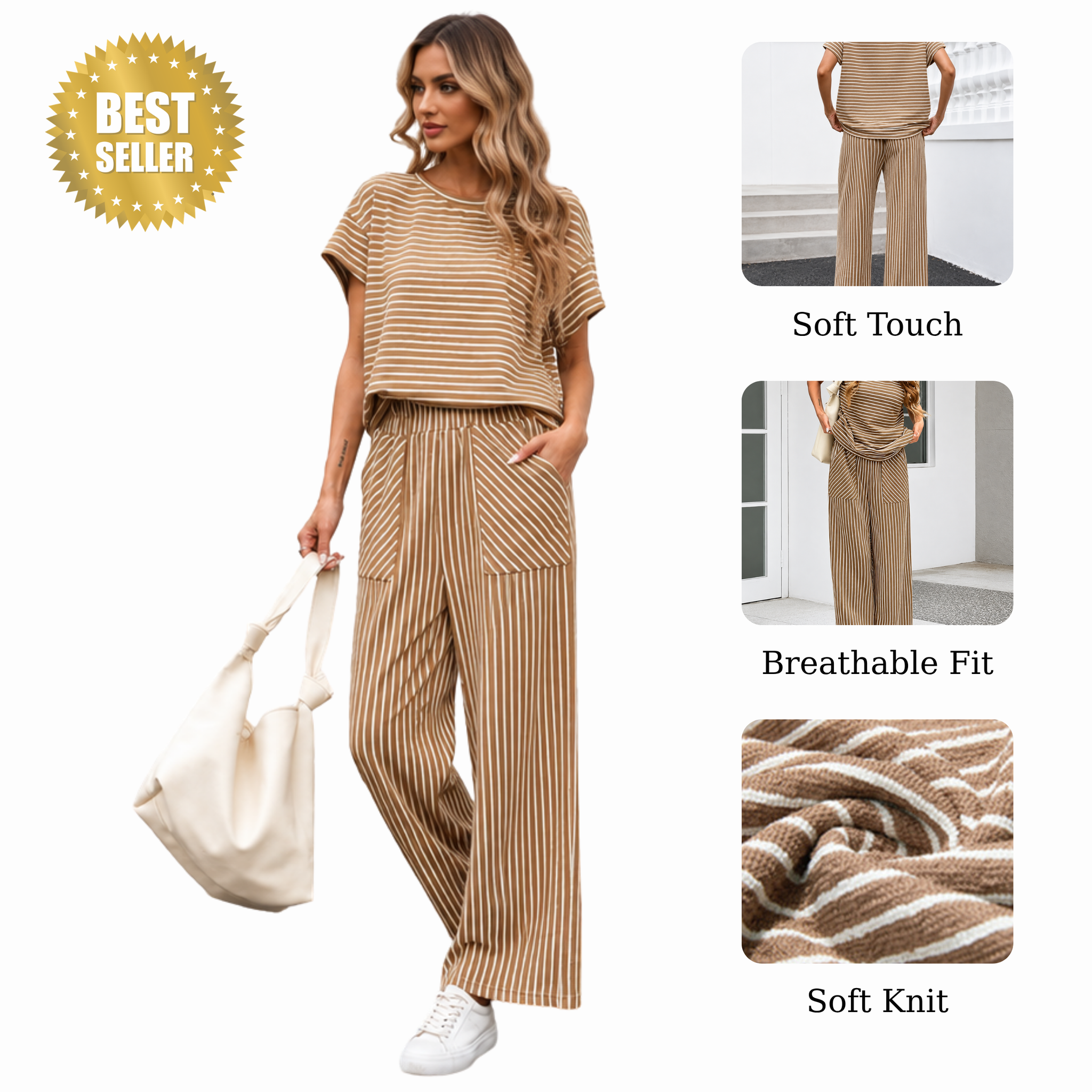🔥Hot Sale Now — 60% OFF🏖️ Coastal Stripe Set