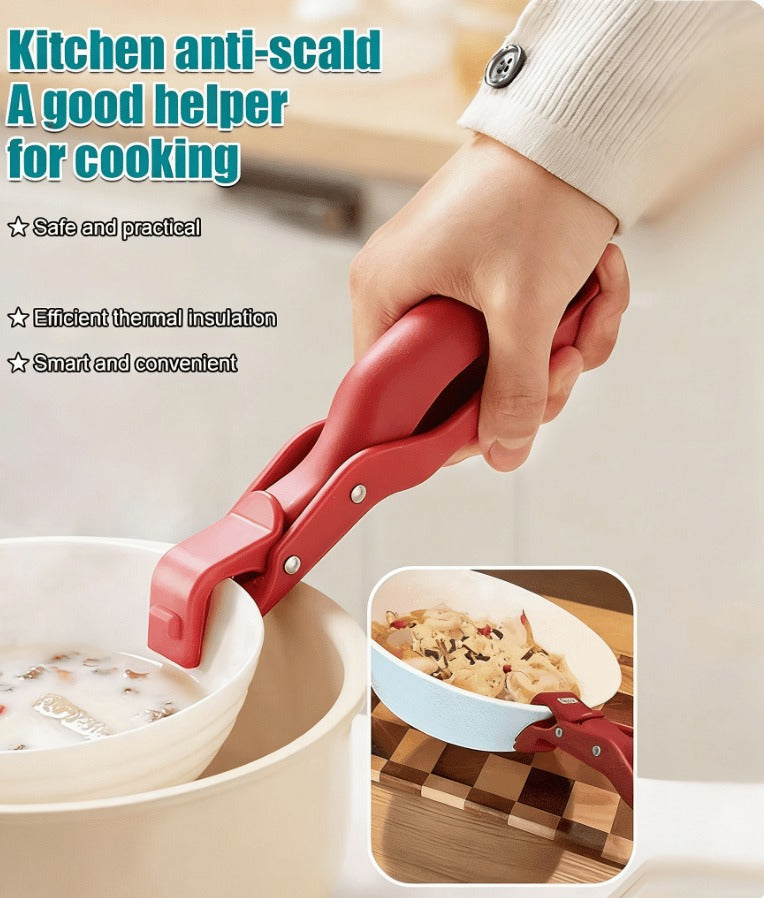 🔥 Heat-Safe Bowl Gripper Clip – Secure No-Burn Kitchen Lifter